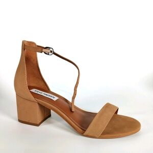 Steve Madden Camel Block Heel Sandals